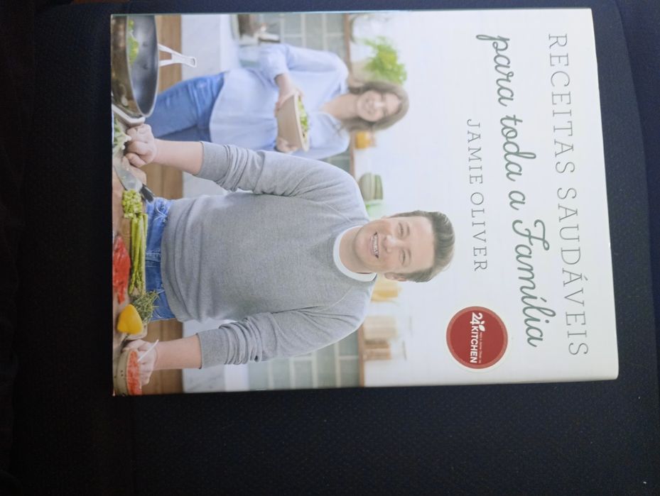 Jamie Oliver Livro de receitas Saudáveis para toda a família