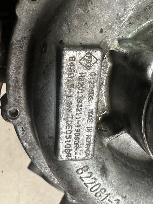 Турбина Турбіна 2.3 DCI M9T Рено Мастер Опель Мовано битурбо евро5