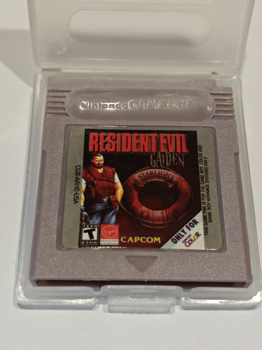 Resident Evil Gaiden game boy gbc gba color advance