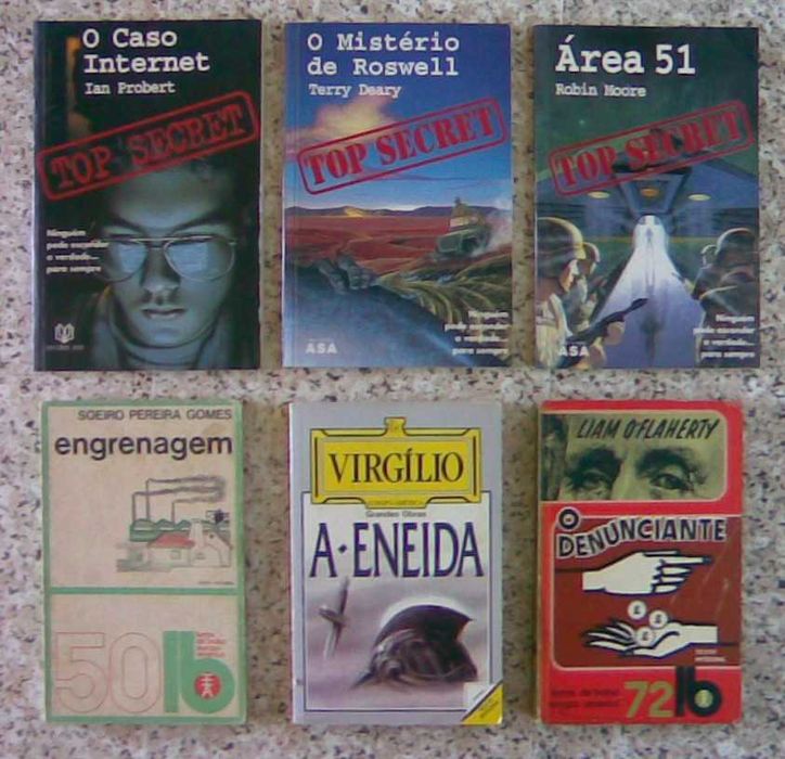 Lote com 45 livros - venda individual