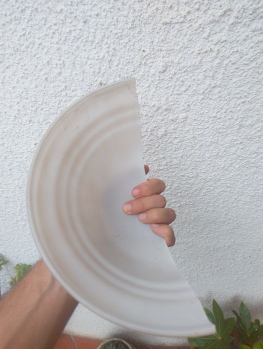 Par de candeeiros de parede estilo  alabastro