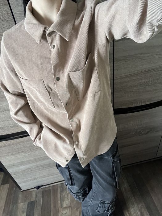 Сорочка в рубчик