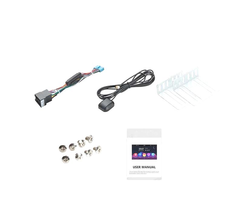 AUTO RÁDIO 7" ANDROID 8.1 OCTA-CORE 2DIN MULTIMEDIA ECRA CURVO