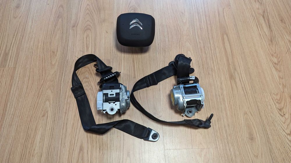 Airbag volante e cintos Citroen Berlingo 2020/