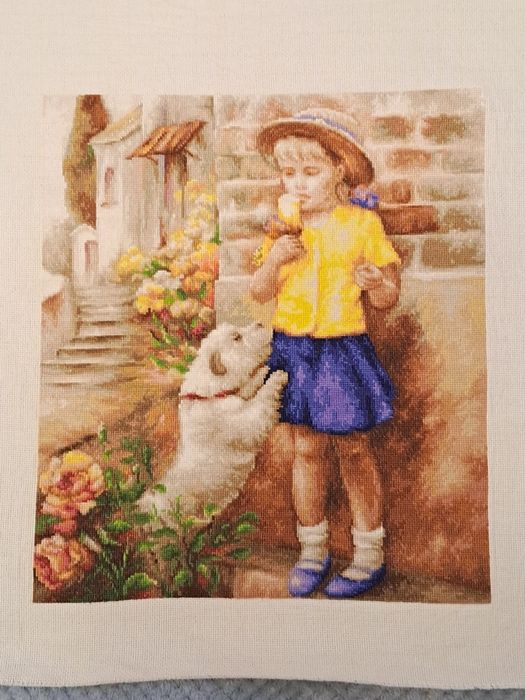 Картина вишита хрестиком Друзі фірми Luca-S