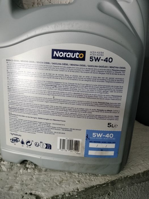 óleo 5w-40 para carro