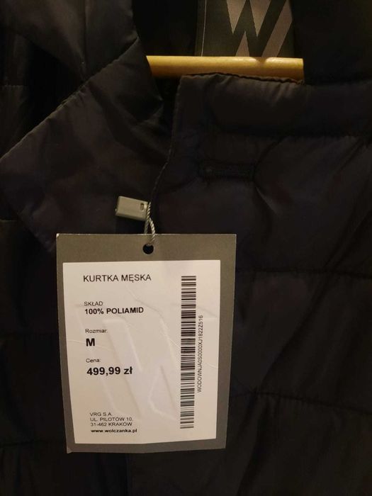NOWA KURTKA "WÓŁCZANKA" 30% CENY (wzrost ok. 176 cm)