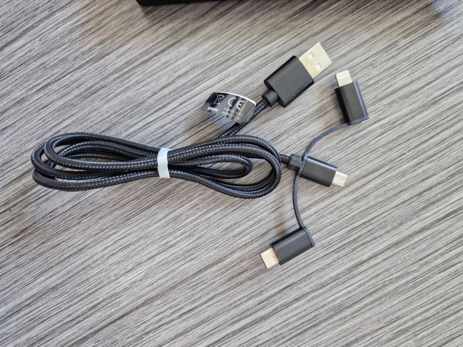 Kabel USB 3w1 USB-A