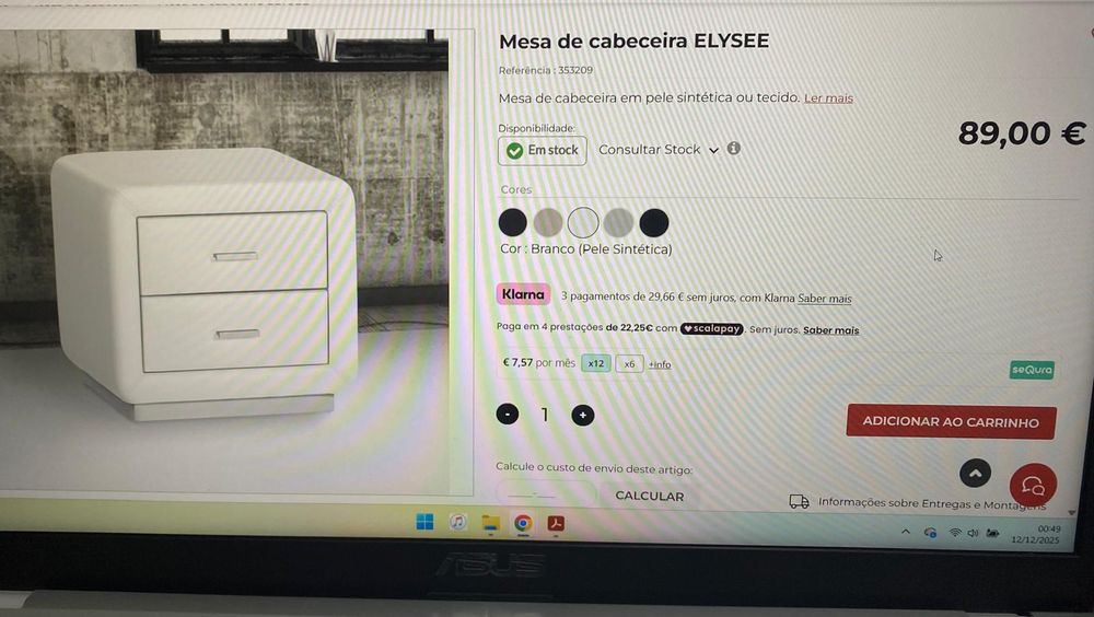 Conjunto de cama