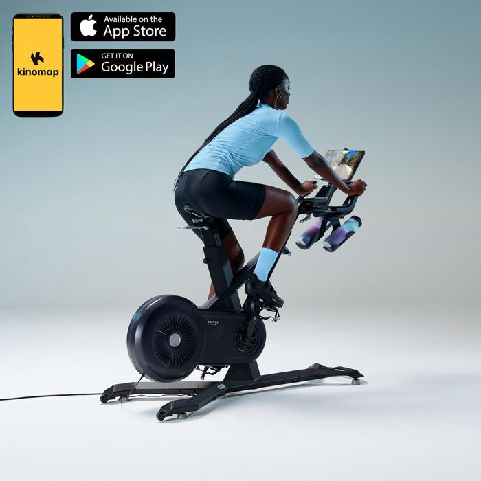 Bicicleta Estática Ultrassilenciosa Conexão Zwift Cardio Training