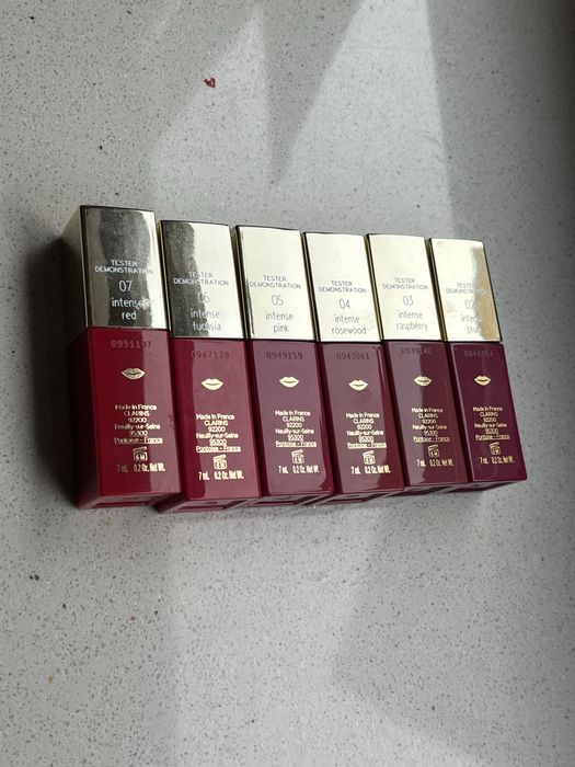 6 x Clarins lip oil bluszczyk olejek do ust
