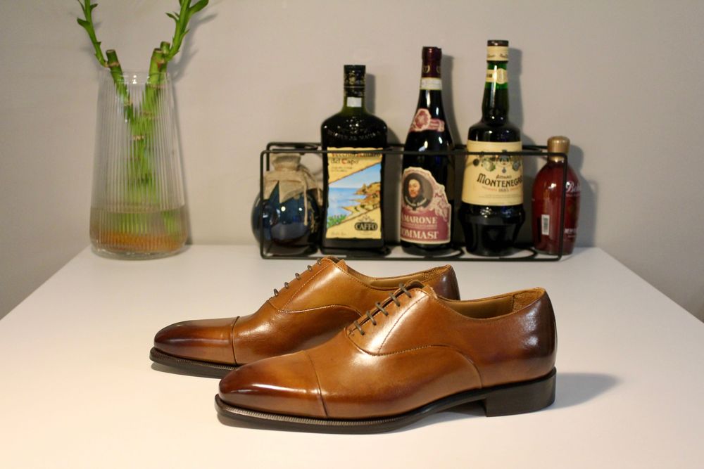 Włoskie buty skórzane Andrea Nobile 41 – Made in Italy – nowe