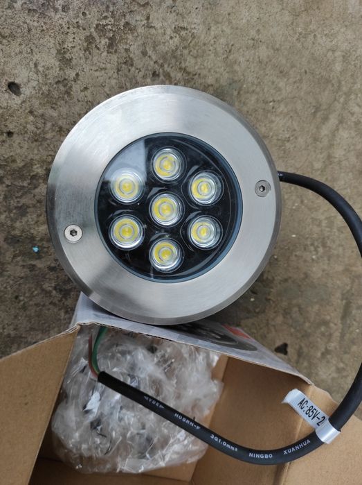Светильник прожектор Грунтовая подсветка Jazzway LED PGR R130 4000 K 7: ...