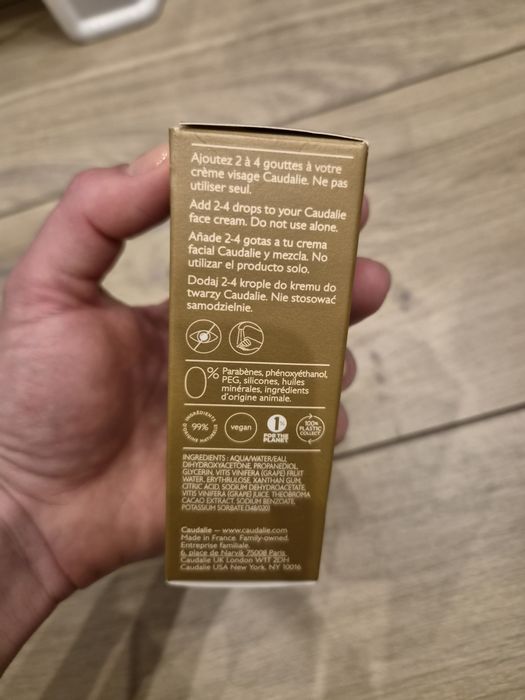 Caudalie krople bronzujące samoopalające