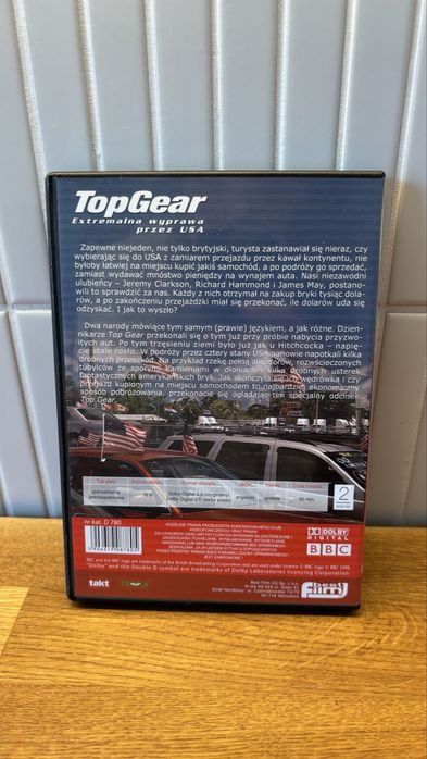 Top Gear dvd Ektremalna wyprawa przez USA