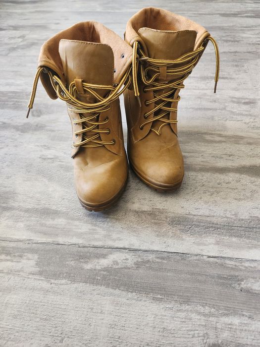 Botas senhora camel