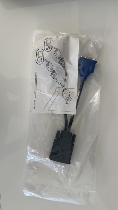 Adaptador DMS-59 para 2x VGA