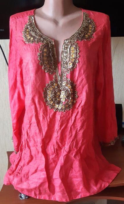 индийское чоли расшитое гладью,топ,индийская одежда,чолі