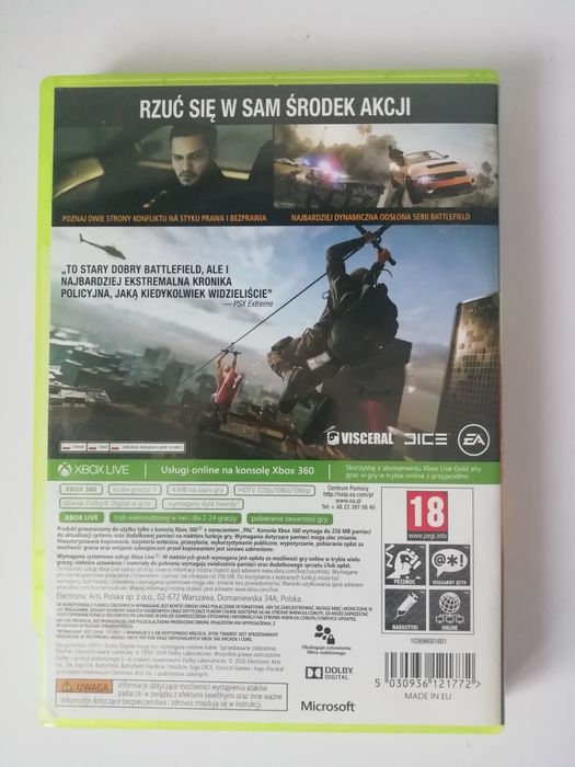 Gra battlefield Xbox 360