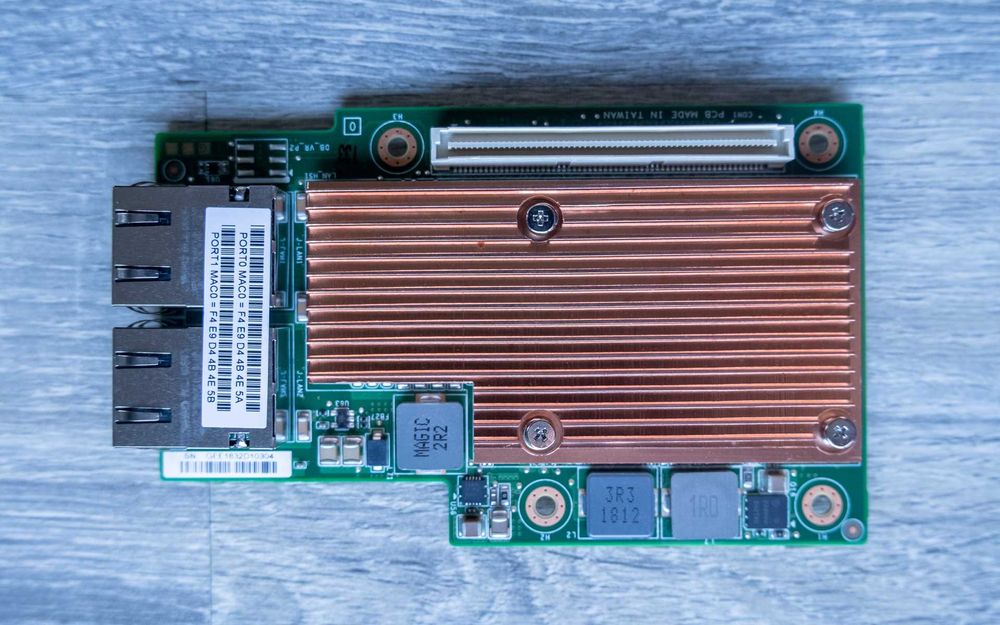 EPYC 7532 32 cores + Tyan S8036 SP3 board + NIC 2x 10gbe