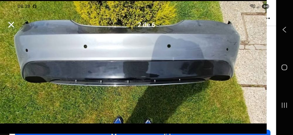 Para-choques  ,ponteiras e embaladeiras mercedes cla200 2017