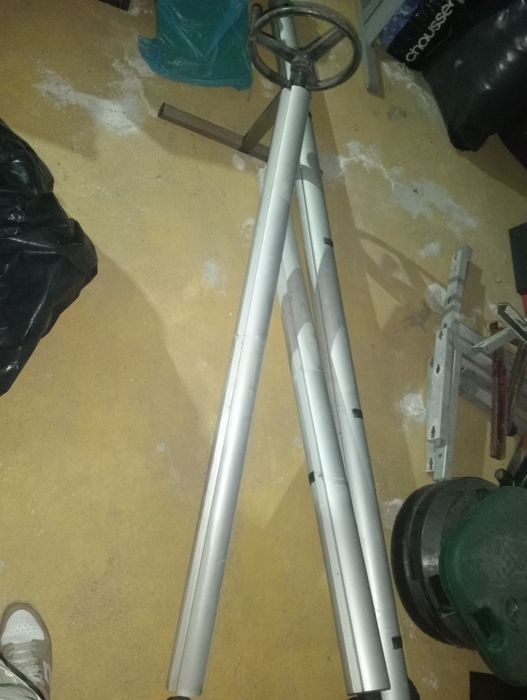 Enrolador piscina manual extensível até 6m