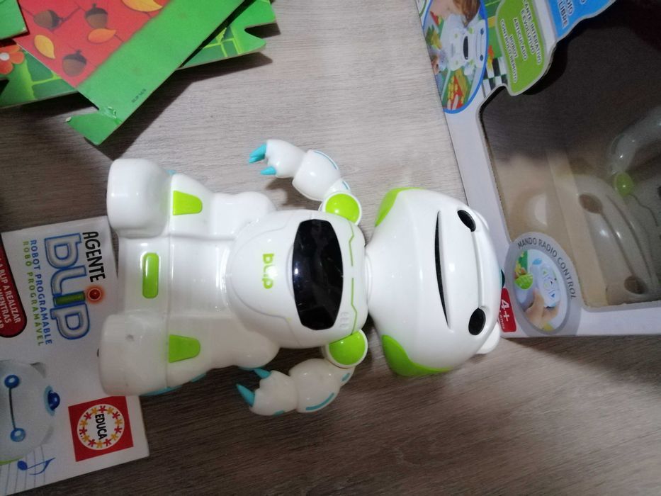 Robot programável, Agent Blip, Educa, 4 anos