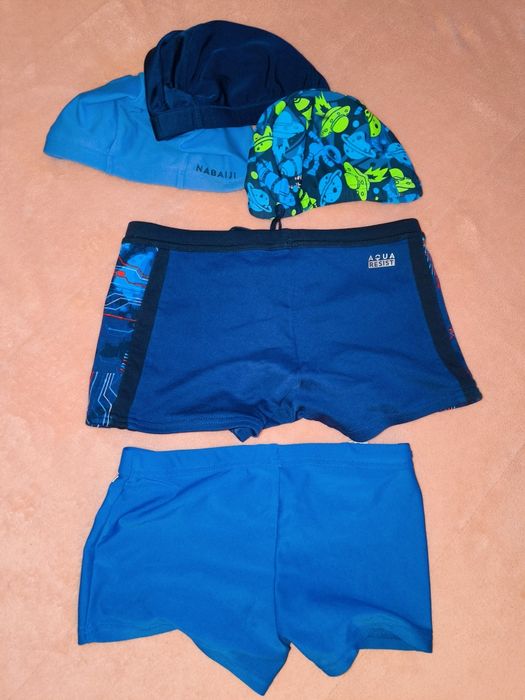 Calções toucas natação