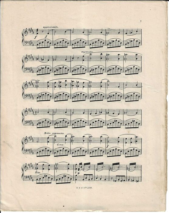 PIANO: Partitura Histórica da "Danse Macabre", de Saint-Saëns - Ed. Durand / Carimbo Valentim de Carvalho
