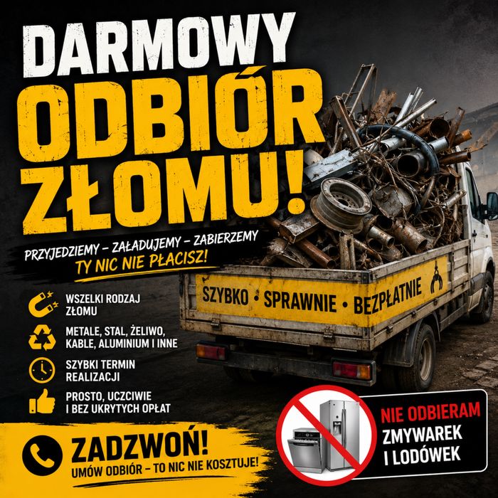 Darmowy odbiór złomu