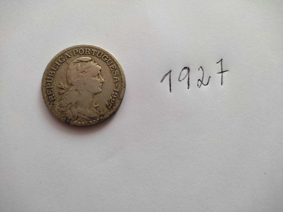 moedas da republica-1 escudo 1927