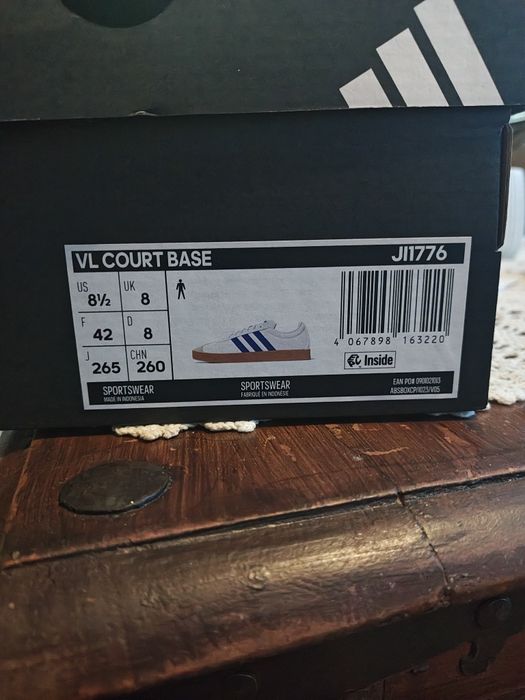 Adidas VL COURT BASE R42 Nowe Super