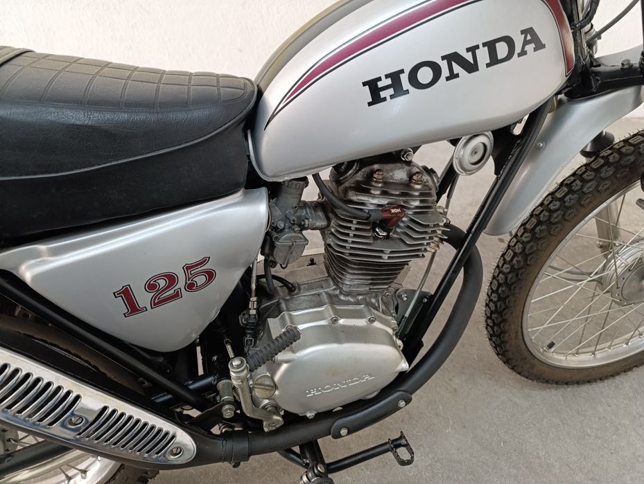 Honda sl 125 sem matrícula