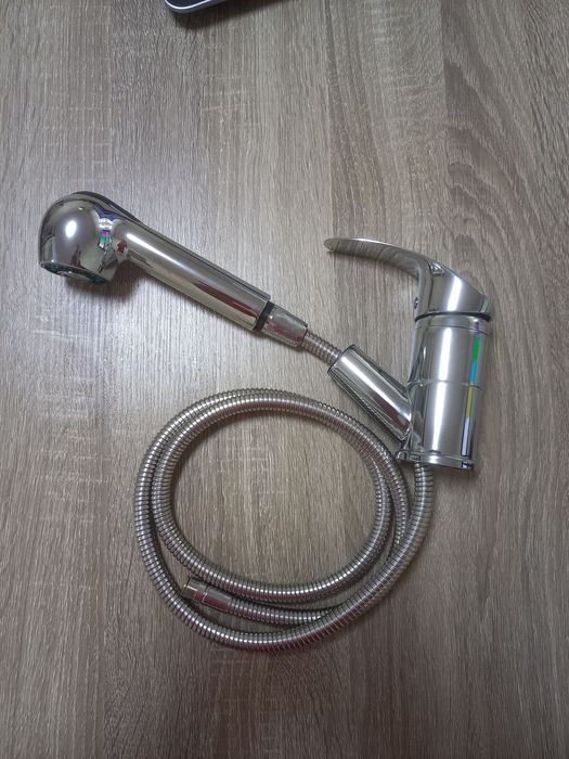 СУПЕР!!Змішувач/кран/смеситель для кухни с вытяжной лейкой 
парикмахер