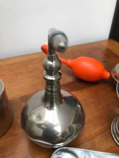 Coleção de barbeiro antiga