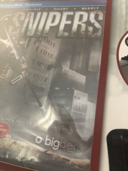 Snipers Playstation Move PS3 Karabin snajperski pistolet Sharp Shooter