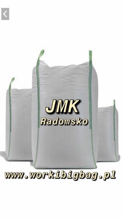 Worki Big Bag NOWE 102/91/91 Big Bag Bagi Wszystkie Rodzaje