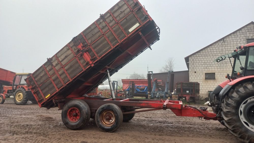 Przyczepa wywrotka tandem