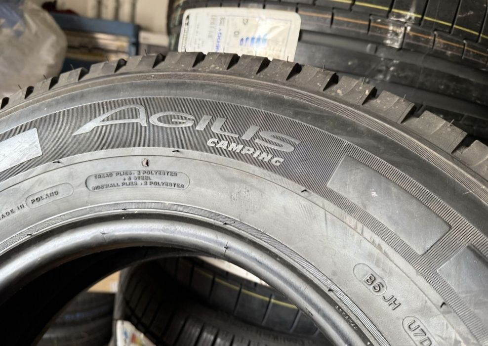 4x Michelin 225 75 r.16c, 2018, 7 mm