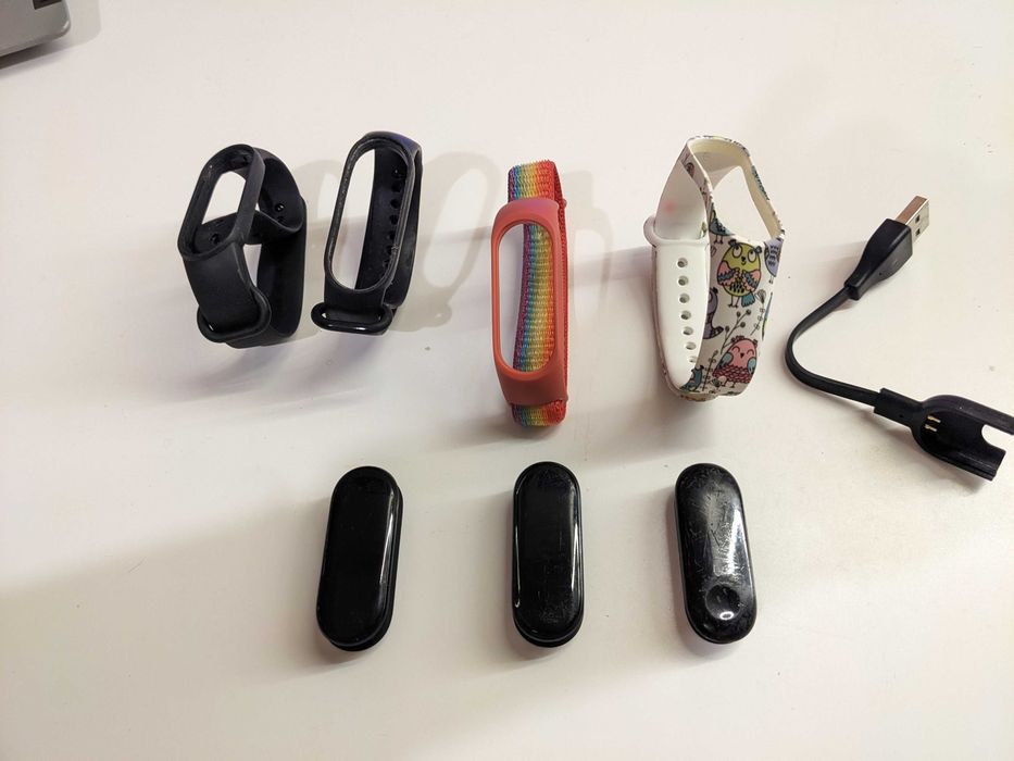 Zestaw Mi Band 3, 5 i 6 + opaski