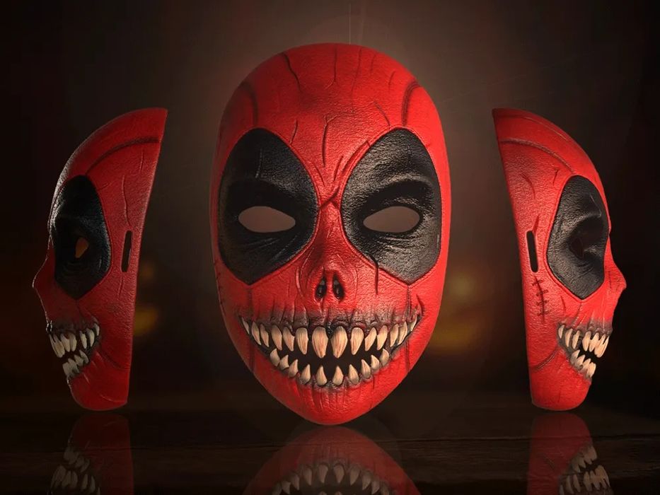 Máscara feita em 3D