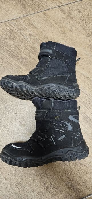 Buty chłopięce wysokie Superfit Gore-Tex, r. 32 czarne