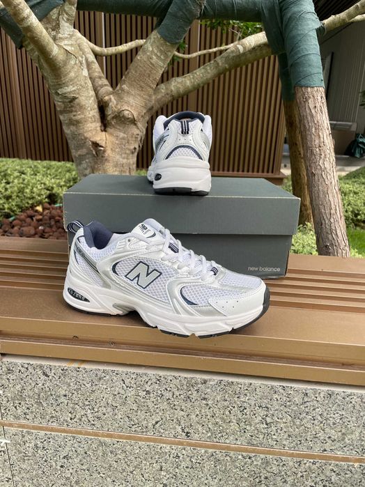 New Balance 530 White Silver Metallic R.37