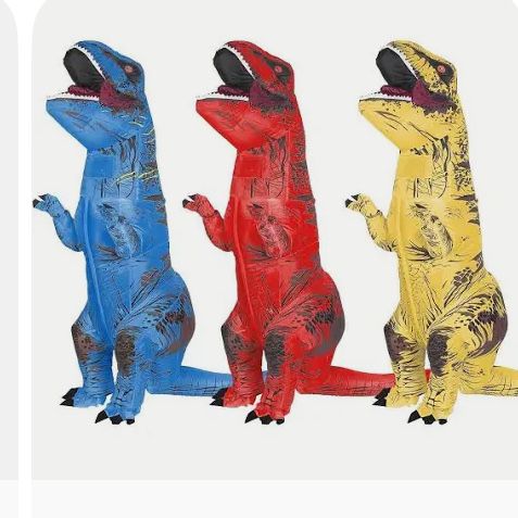 Надувний костюм динозавра ,прокат