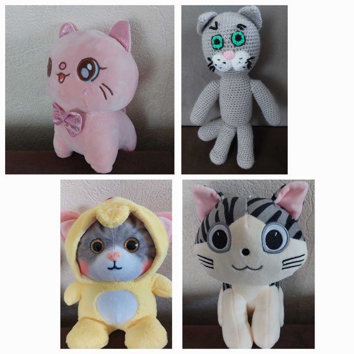 М'ягка іграшка кіт, кошеня, котик