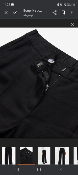 Spodnie szerokie bonprix 44