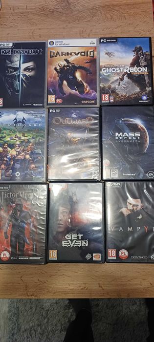 Kolekcja 36 pudełkowych gier PC (OPIS!)