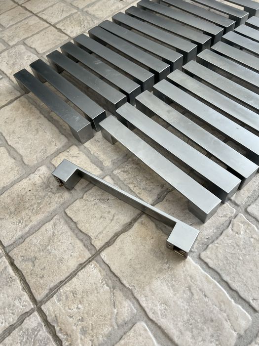 Puxadores inox para cozinha