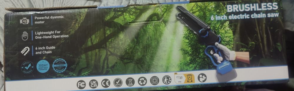 АКЦІЯ!!!Акамуляторна садова пилка, нова