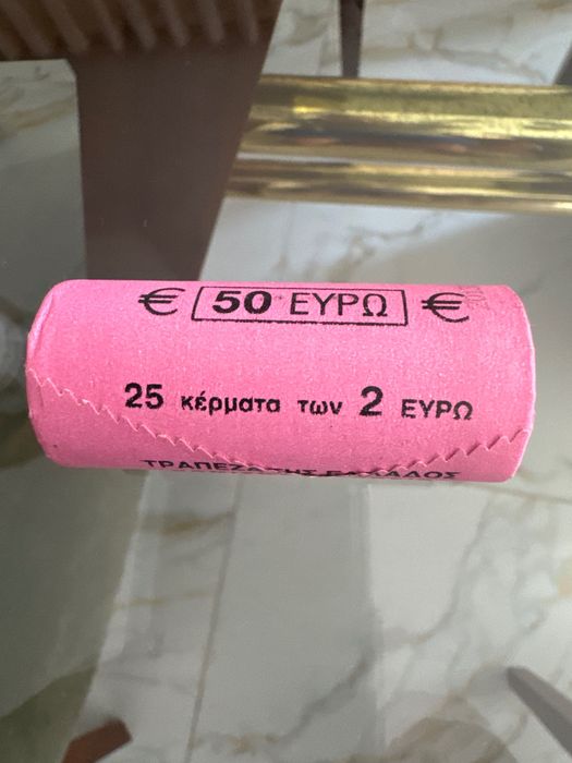 Rolos moedas 2€, para venda.